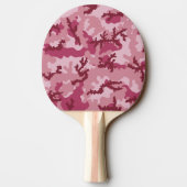 Raquette De Ping Pong Camouflage rose (Dos)