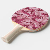 Raquette De Ping Pong Camouflage rose (Devant Angle)