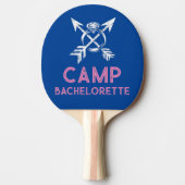 Raquette De Ping Pong Camp de vacances pour filles (Devant)