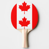 RAQUETTE DE PING PONG CANADA (Dos)
