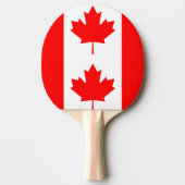 RAQUETTE DE PING PONG CANADA (Devant)