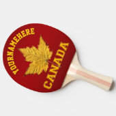 Raquette De Ping Pong Canada Ping Pong Paddle Varsity Canada Personnalis (Côté)