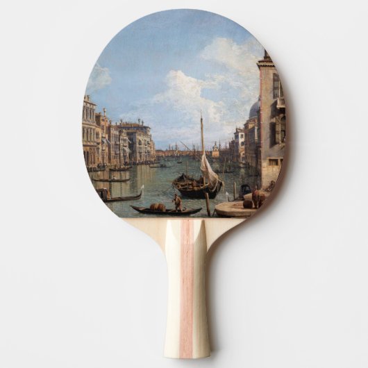 Raquette De Ping Pong Canaletto Vue sur le Grand Canal (Devant)