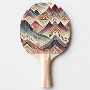 Raquette De Ping Pong Canyons Colorés