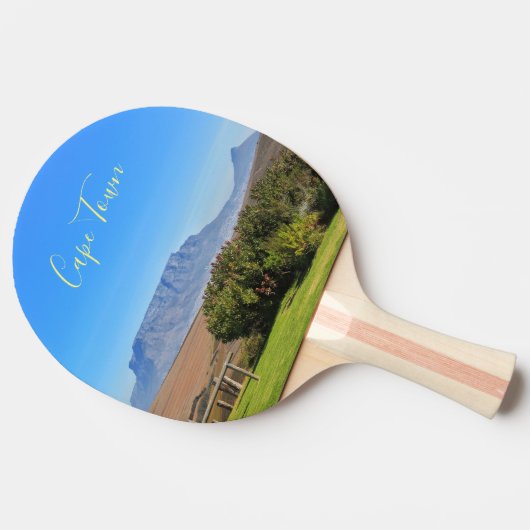 Raquette De Ping Pong Cap Afrique du Sud ZA Table Mountain View (Côté)