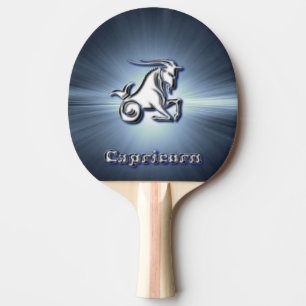 Raquette De Ping Pong Capricorne de chrome