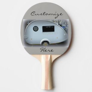 Raquette De Ping Pong Caravane en lacet de petite maison Thunder_Cove