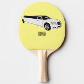 Raquette De Ping Pong Caricature limousine (Dos)