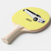 Raquette De Ping Pong Caricature limousine (Devant Angle)