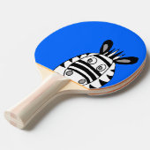 Raquette De Ping Pong caricature zebras ping pong paddle (Devant Angle)