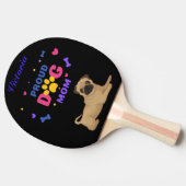 Raquette De Ping Pong Carlin Fier Chien Maman (Côté)