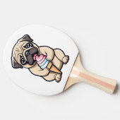 Raquette De Ping Pong Carlin lécher glace (Côté)