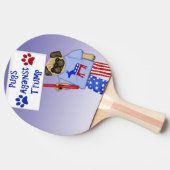 Raquette De Ping Pong Carlins contre l'atout (Côté)