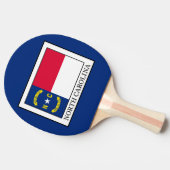 Raquette De Ping Pong Caroline du Nord (Côté)