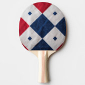 Raquette De Ping Pong Carreaux de la Colonie (Devant)