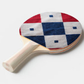 Raquette De Ping Pong Carreaux de la Colonie (Devant Angle)