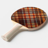 Raquette De Ping Pong Carreaux feuille d'érable (Devant Angle)
