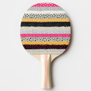 Raquette De Ping Pong Carrelage en Patchwork : Conception Versatile Sans