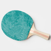 Raquette De Ping Pong Carte graphique de New York (Côté)