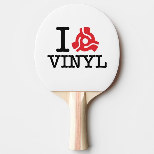 Raquette De Ping Pong Carte I 45 Vinyl (Devant)