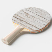 Raquette De Ping Pong Cartes blanches en bois (Devant Angle)