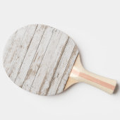 Raquette De Ping Pong Cartes blanches en bois (Côté)