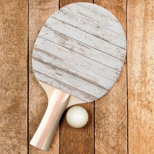 Raquette De Ping Pong Cartes blanches en bois