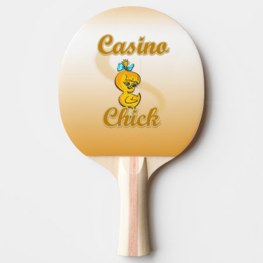 Raquette De Ping Pong Casino Chick (Devant)