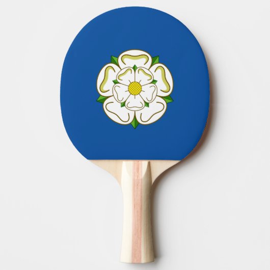 Raquette De Ping Pong Casquette du drapeau du Yorkshire (Devant)