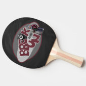 Raquette De Ping Pong Casser et Fuir (Côté)