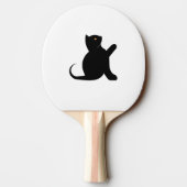 Raquette De Ping Pong Cat dit bonjour (Dos)