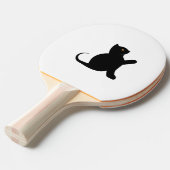Raquette De Ping Pong Cat dit bonjour (Devant Angle)