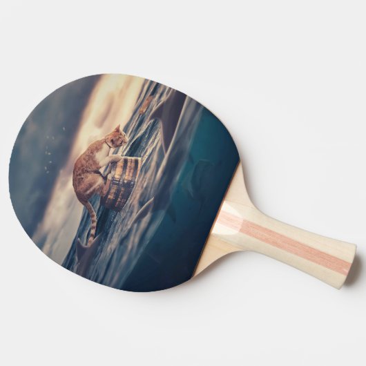 Raquette De Ping Pong Cat Nap Dream ou cauchemar (Côté)