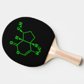 Raquette De Ping Pong Catnip Nepetalactone Formule chimique moléculaire (Côté)