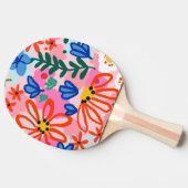 Raquette De Ping Pong Ce Sentiment Floral D'Été (Côté)