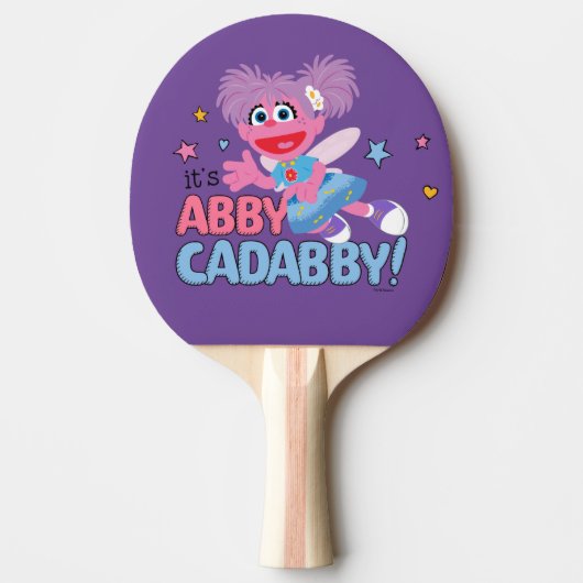 Raquette De Ping Pong C'est Abby Cadabby ! (Devant)