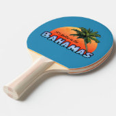 Raquette De Ping Pong C'est mieux aux Bahamas (Devant Angle)