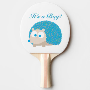 Raquette De Ping Pong C'est un garçon ! Hérisson