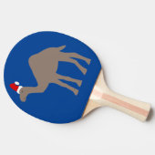 Raquette De Ping Pong Chameau de Noël mignon (Côté)