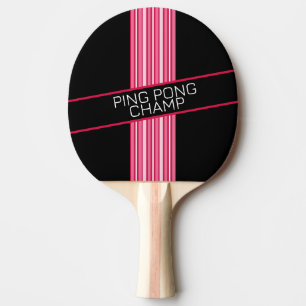 Raquette De Ping Pong Champ de pong rose