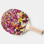Raquette De Ping Pong champ plein de tulipes (Côté)