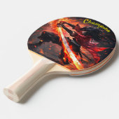 Raquette De Ping Pong Champion invaincu (Devant Angle)
