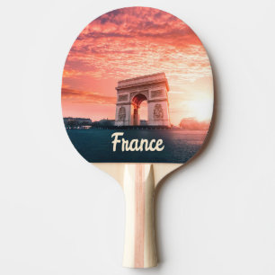 Raquette De Ping Pong Champs-Élysées France Paris