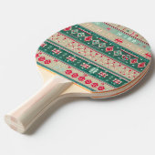 Raquette De Ping Pong Chandail moche de Noël (2) (Devant Angle)