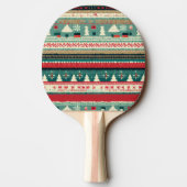 Raquette De Ping Pong Chandail moche de Noël (3) (Dos)