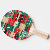 Raquette De Ping Pong Chandail moche de Noël (8) (Côté)