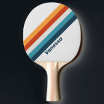 Raquette De Ping Pong Chardon vintage trié avec nom<br><div class="desc">Embrassez un esprit de grâce intemporelle avec le chardon Vintage rayé avec le nom Ping Pong Paddle. Drapée dans des tons doux et muets qui font écho à la beauté sauvage des champs ouverts et des fleurs résilientes, cette pagaie apporte une touche de force tranquille et de charme délicat à...</div>