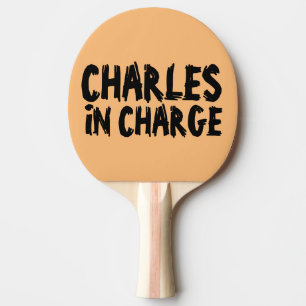 RAQUETTE DE PING PONG CHARLES EN CHARGE PADDLES DE PING PONG