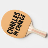 RAQUETTE DE PING PONG CHARLES EN CHARGE PING PING PONG PADDLES (Côté)