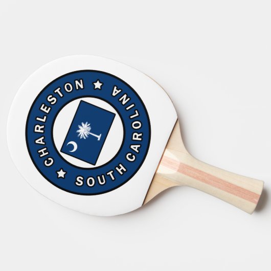 Raquette De Ping Pong Charleston Caroline du Sud (Côté)